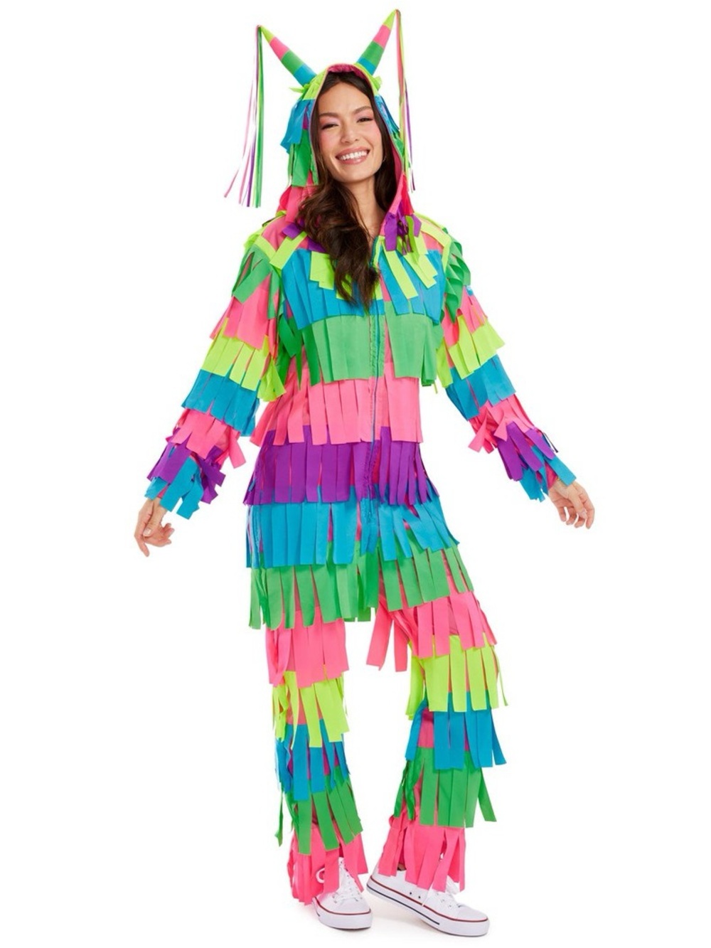 NWOT Neon Fridge Piñata Jumpsuit by Tipsy Elves sz: XL - Picture 1 of 6